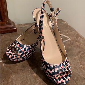 Nine West multicolored heels